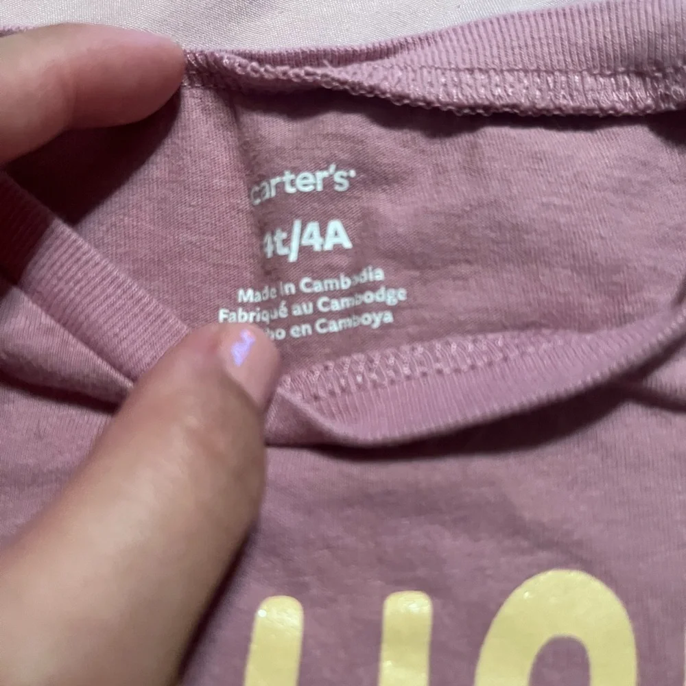Carters fun lavender